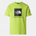 The North Face M S/S Raglan Redbox Tee Fizz Lime
