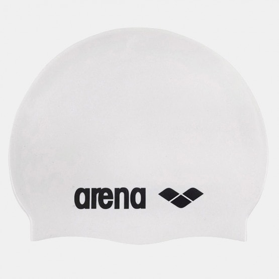 Arena Classic Silicone Caps White-Black