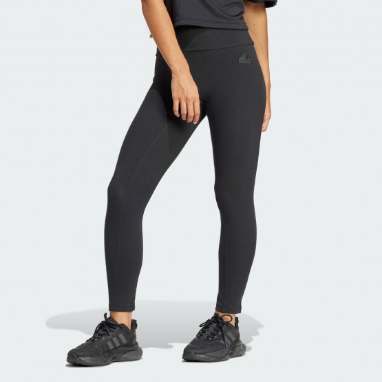 adidas Lounge Ribbed High-Waist 7/8 Leggings