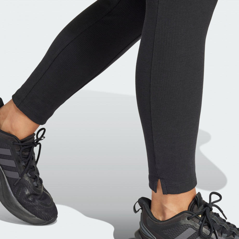 adidas Lounge Ribbed High-Waist 7/8 Leggings