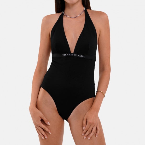 Tommy Jeans Halter One Piece Women's Swimsuit