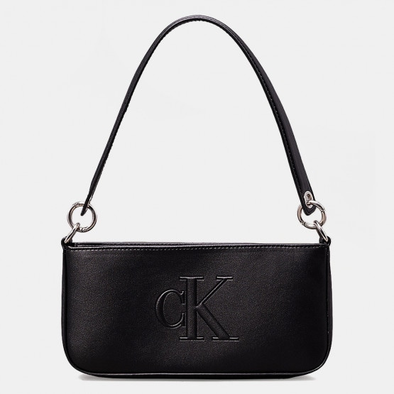 Calvin Klein Sculpted Shoulder Pouch25 Deboss Black K60K612725 BEH