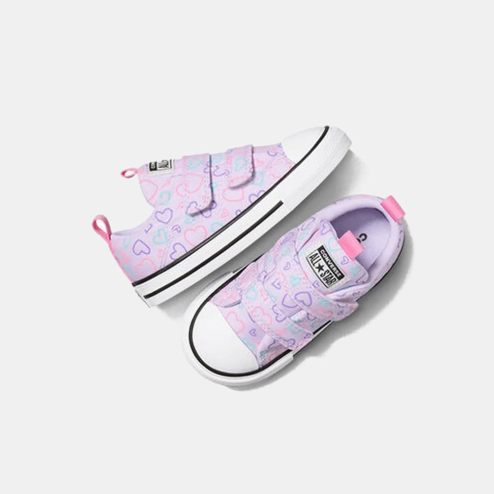Converse Chuck Taylor All Star Hearts Easy-On Ιnfants' Shoes