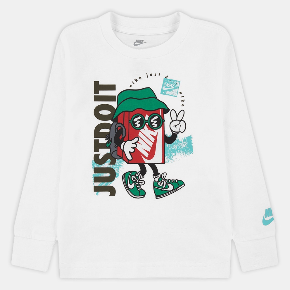Nike Boxy Pea Tee Kids' Long Sleeve Shirt