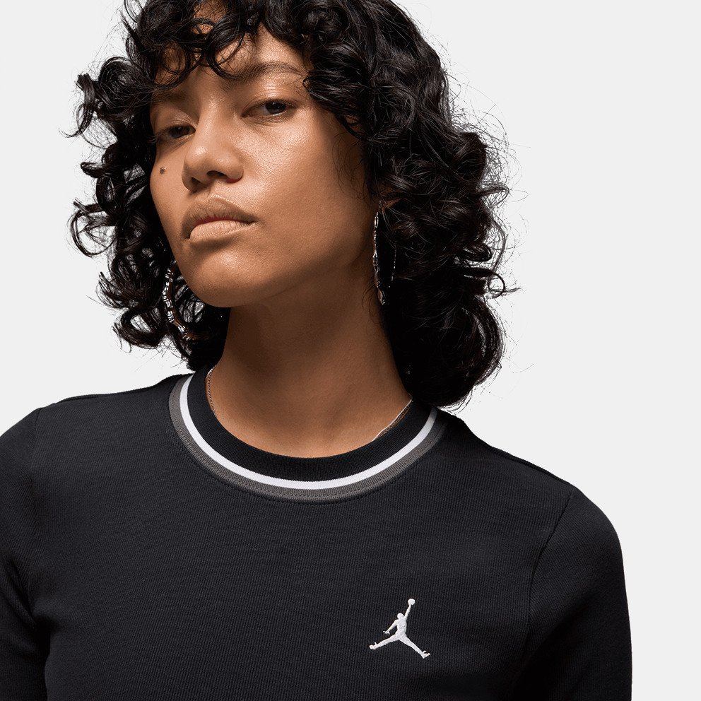 Jordan W J Ss Knit Top F24