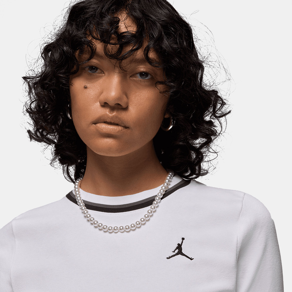 Jordan W J Ss Knit Top F24