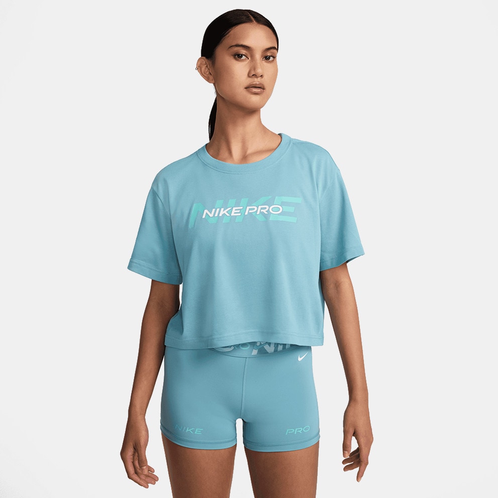 Nike W Nk Pro Ss Crp Tee Fa24