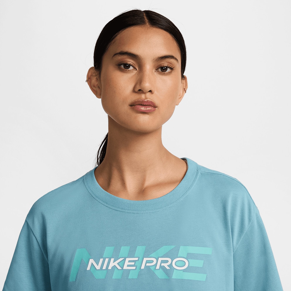 Nike W Nk Pro Ss Crp Tee Fa24