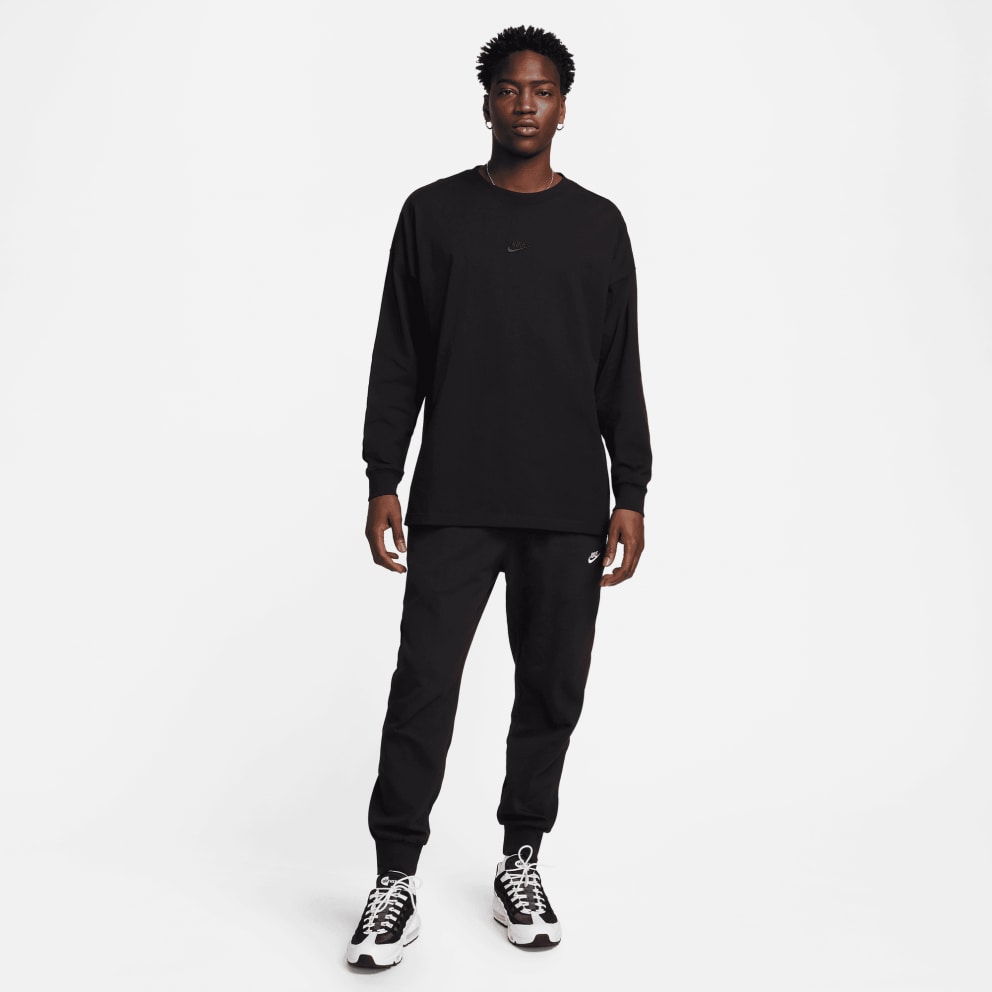 Nike M Nk Club Knit Jogger BLACK WHITE FQ4330 010