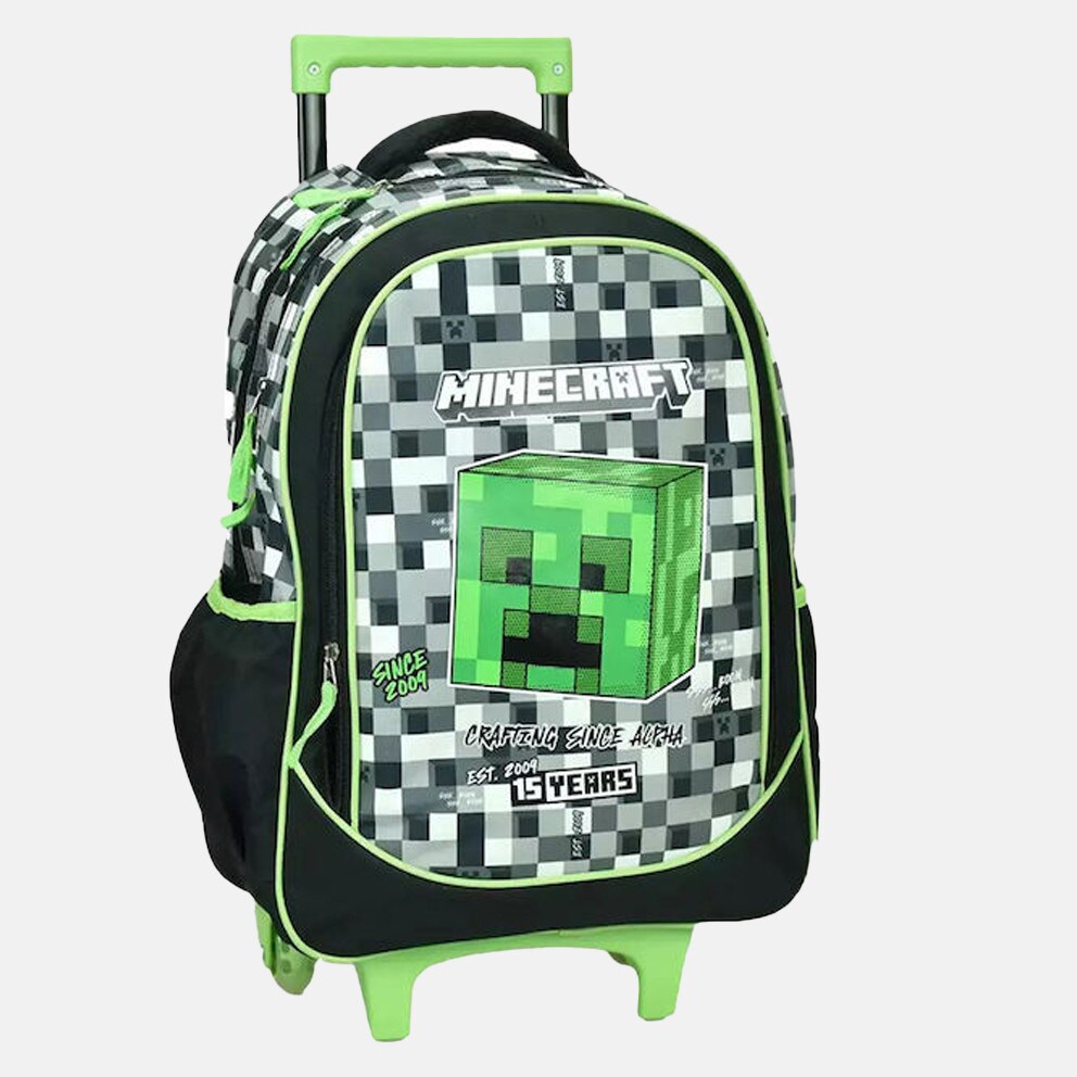GIM Minecraft Trolley School Bag 27L