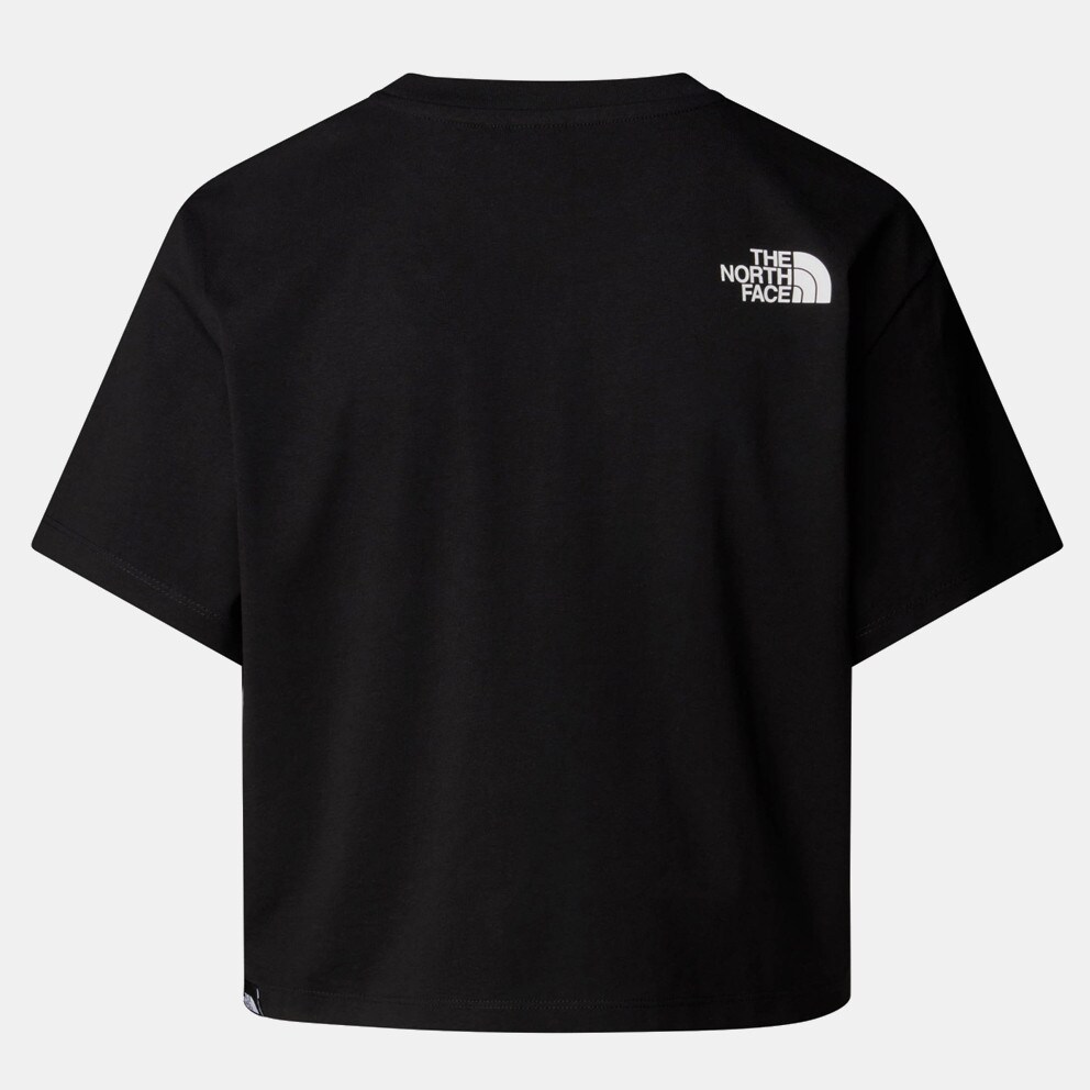 The North Face W S/S Easy Relaxed Crop Tnf Bla