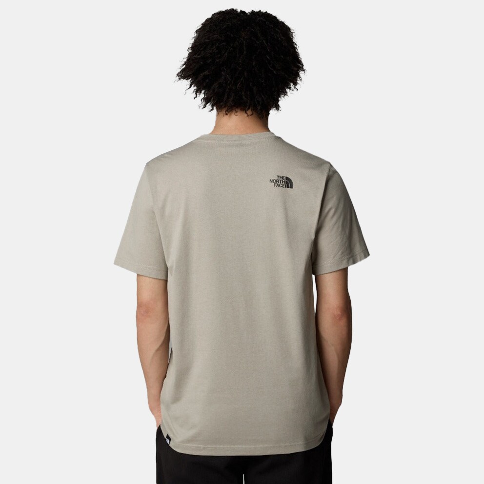 The North Face M S/S Fine Tee Clay Grey