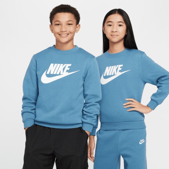 Nike Club Fleece Crew HBR Kids' Sweatshirt