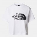 The North Face W S/S Easy Relaxed Crop Tnf Whi