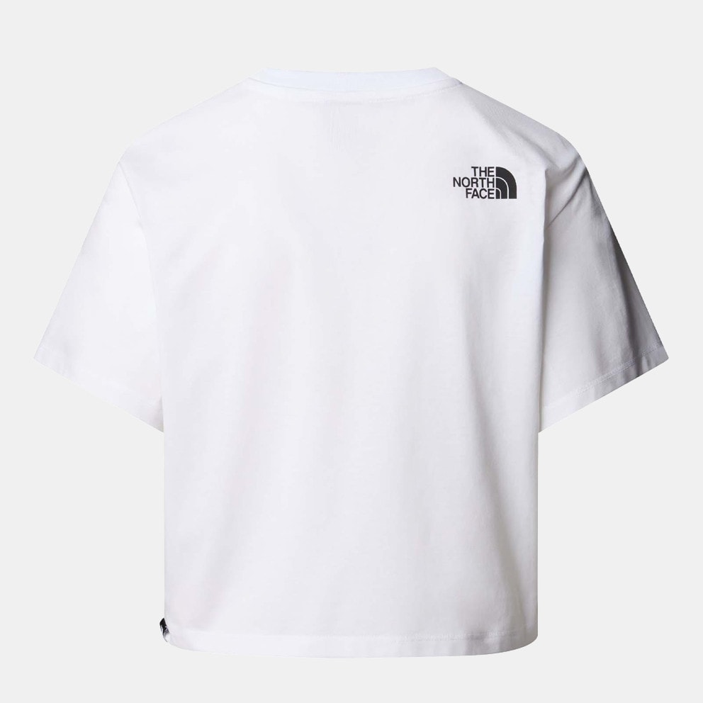 The North Face W S/S Easy Relaxed Crop Tnf Whi