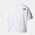 The North Face W S/S Easy Relaxed Crop Tnf Whi