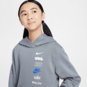 Nike Streetwear Club Fleece Hoodie Logo Kids' Hoodie