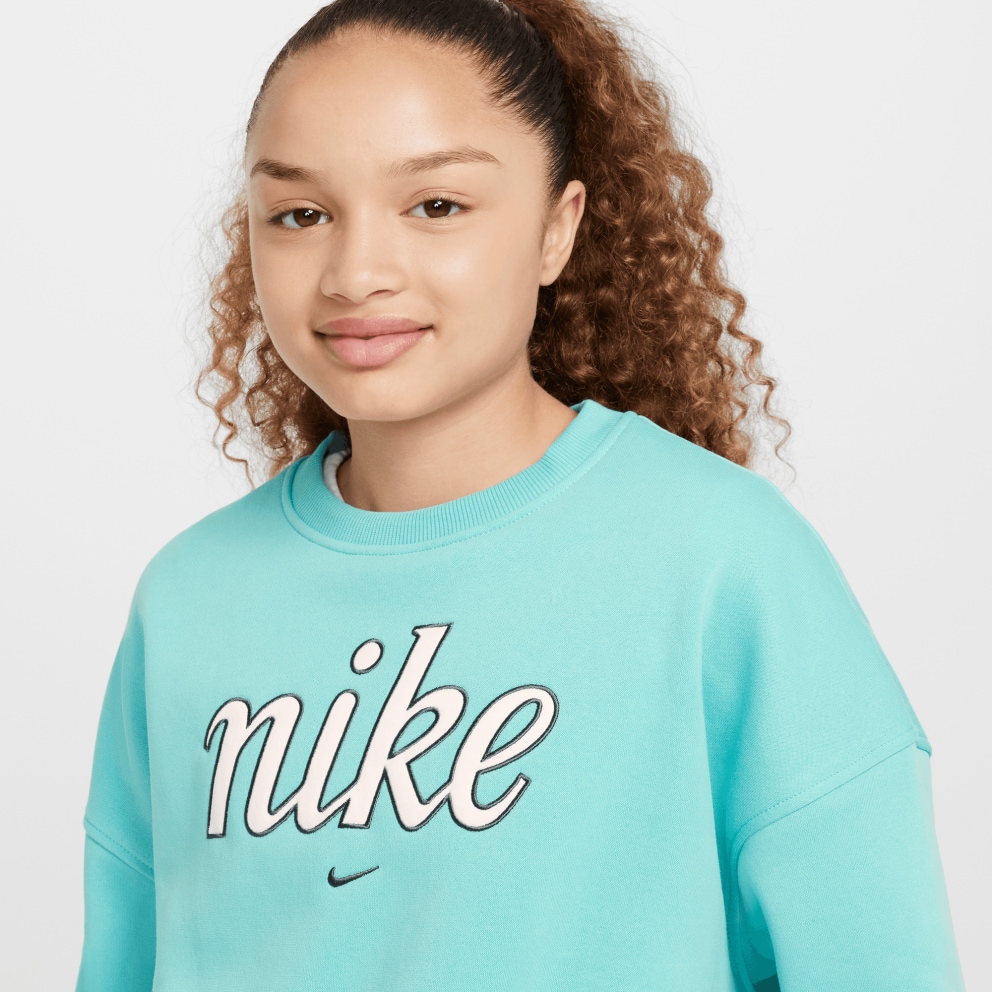 Nike Streetwear Club Fleece Boxy Crew GX Star Kids' Sweatshirt