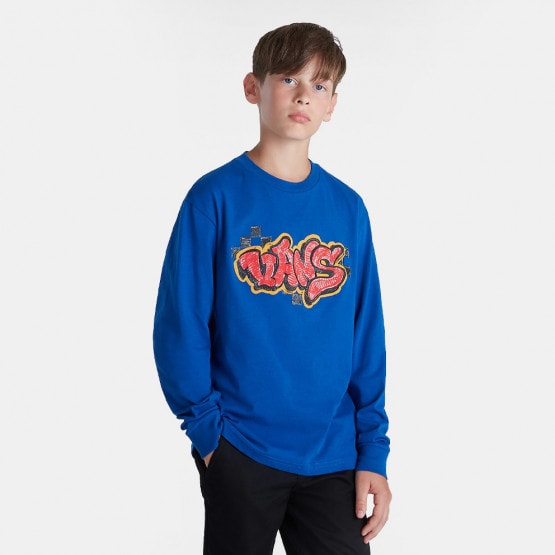 Vans B Tagged True Blue Kids' Longsleeve Shirt