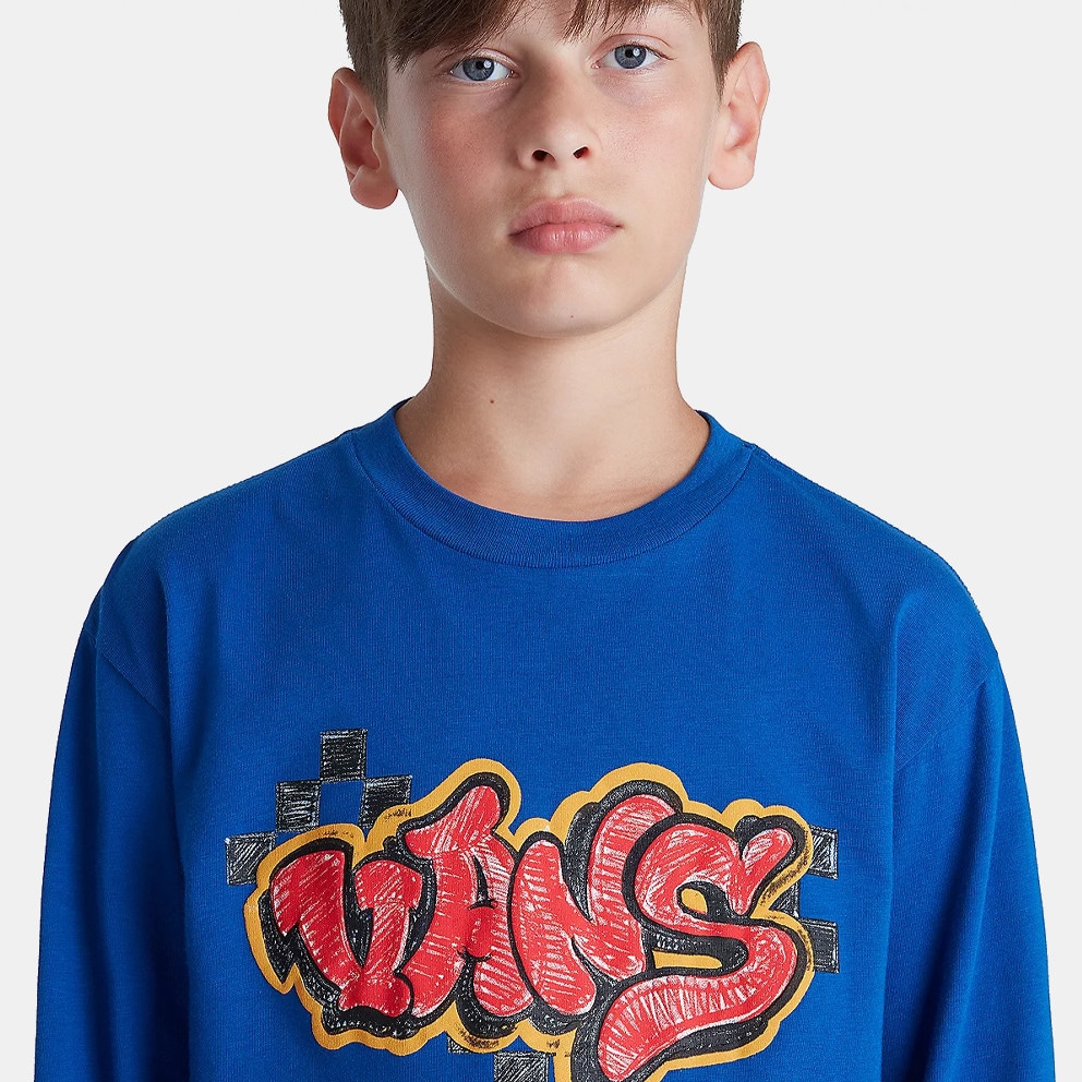 Vans B Tagged True Blue Kids' Longsleeve Shirt