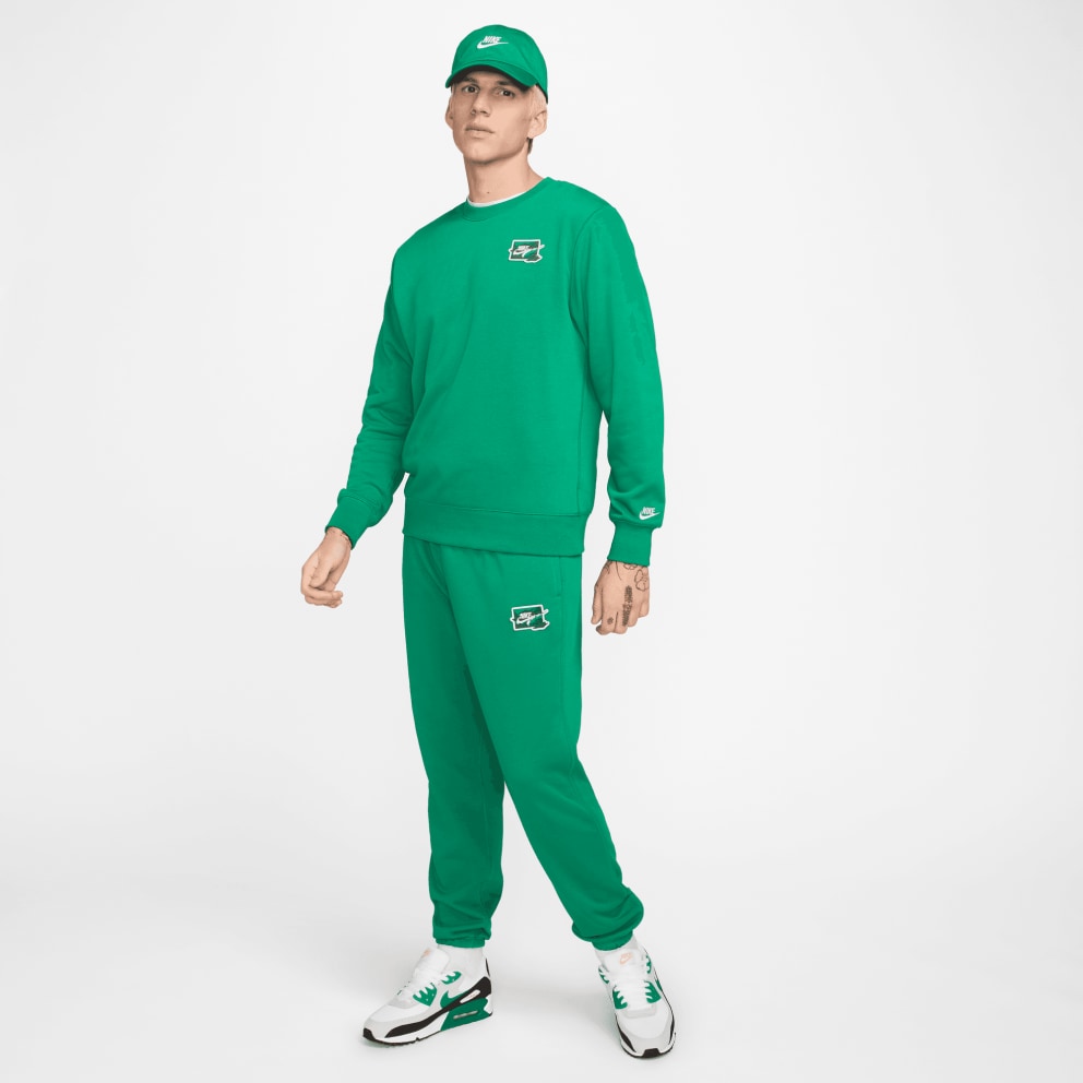 Nike Steertwear Club Flee Crew Bolt Ανδρικό Φούτερ