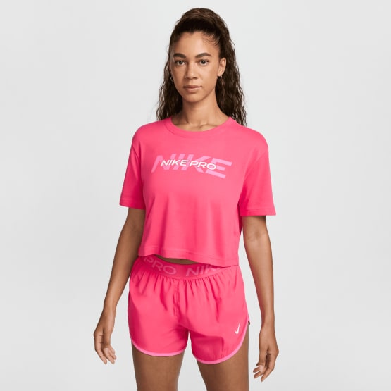 Nike W Nk Pro Ss Crp Tee Fa24