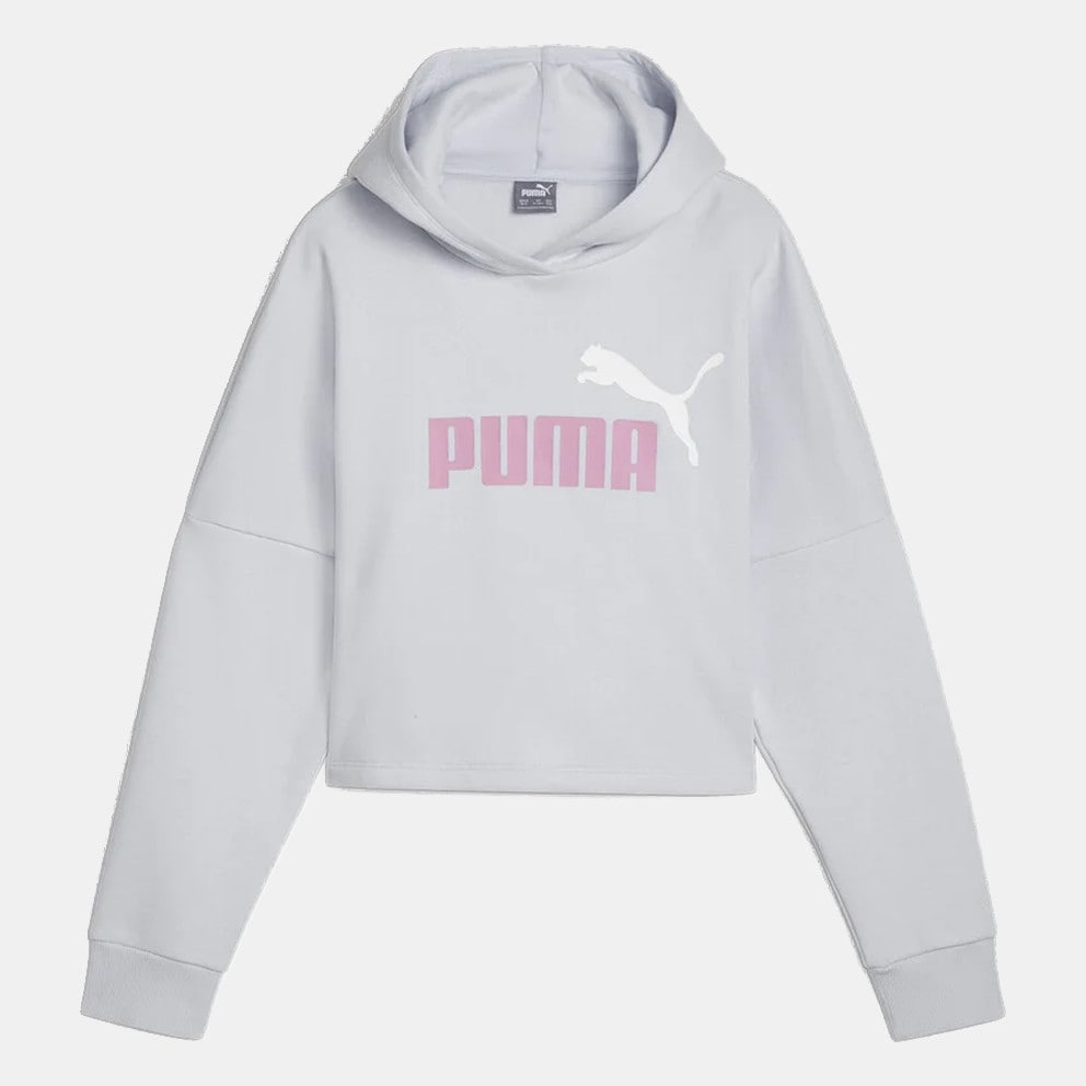 Puma Ess Logo Cropped Hoodie G