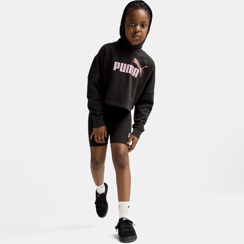 Puma Ess Logo Cropped Hoodie G