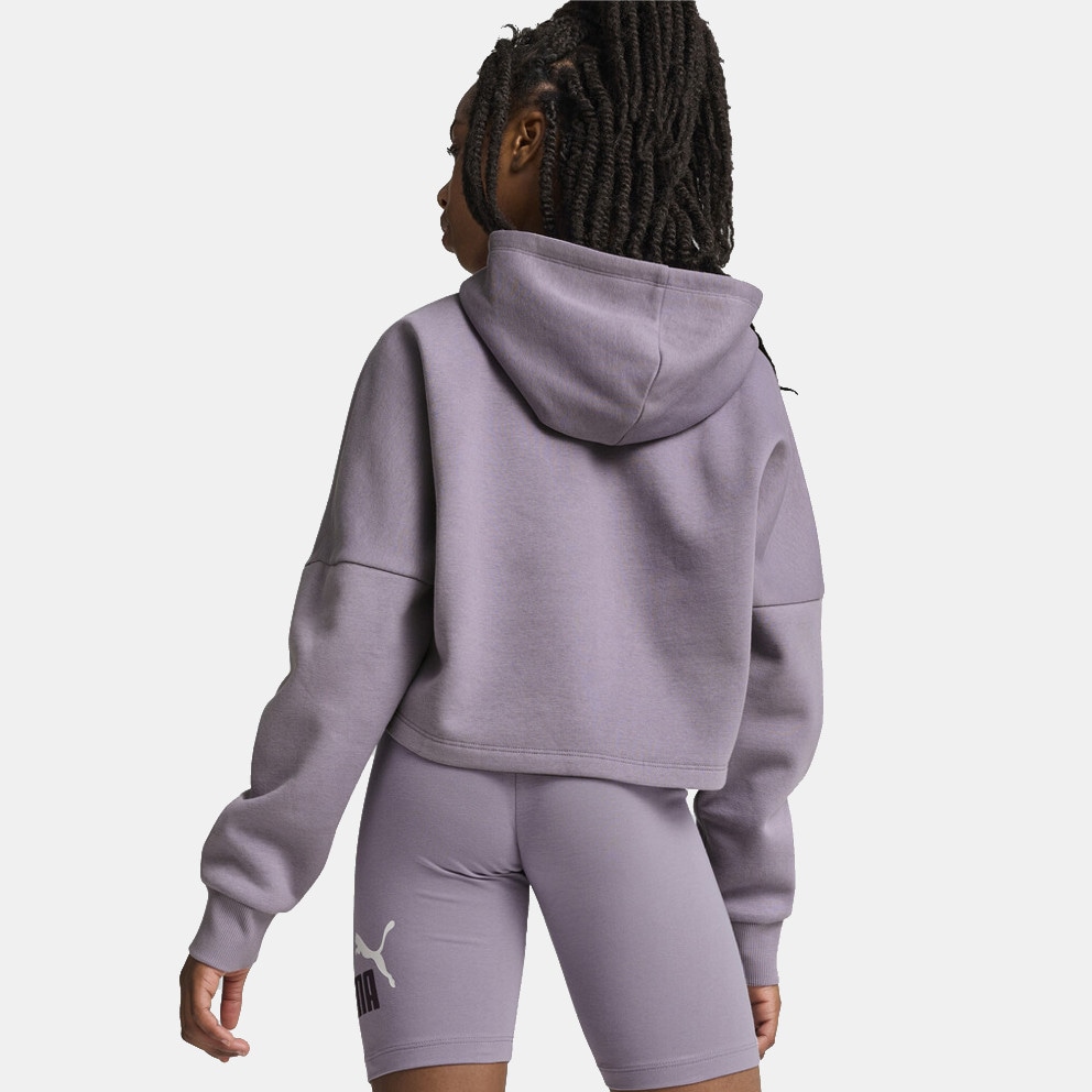 Puma Ess Logo Cropped Hoodie G
