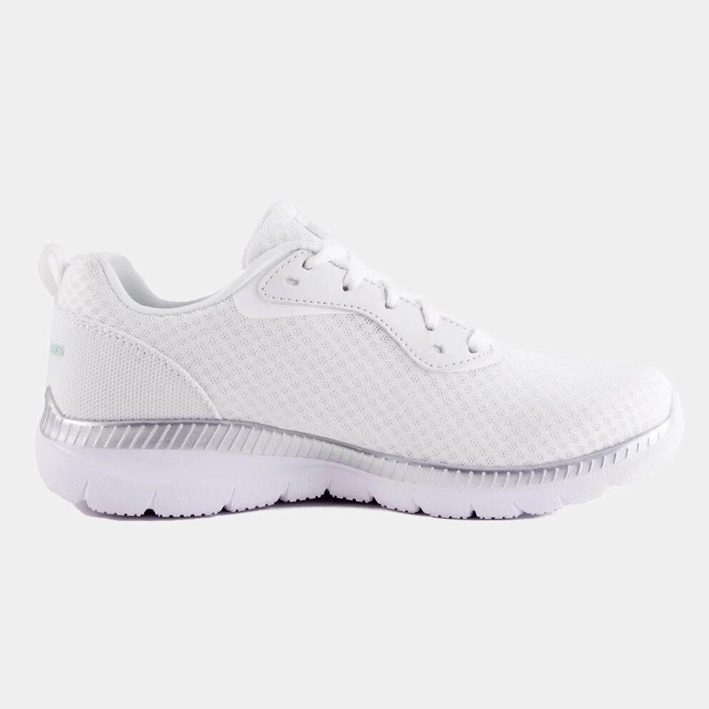 Skechers Mesh Lace Up Memory Foam Γυναικεία Παπούτσια