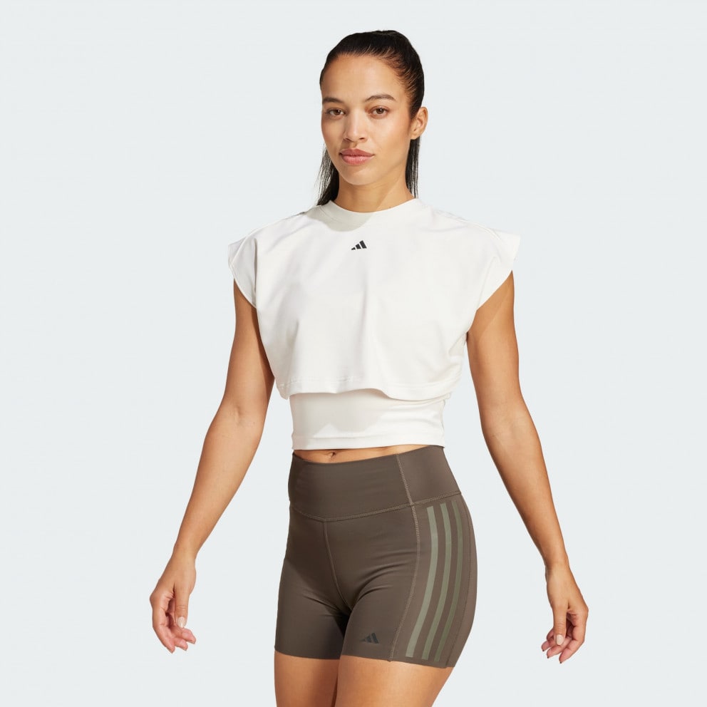 adidas Power Boxy French Terry 3-Stripes Women's Tank Top