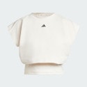 adidas Power Boxy French Terry 3-Stripes Women's Tank Top