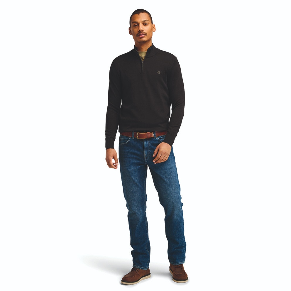 Timberland Cotton Yd 1/4 Zip Sweater