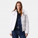 Calvin Klein Matte Monologo Short Puffer Women's Jacket