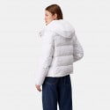 Calvin Klein Matte Monologo Short Puffer Women's Jacket