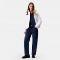 Calvin Klein Matte Monologo Short Puffer Women's Jacket