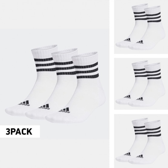 adidas 3-Stripes Cushioned Sportswear 3-pack Unisex Socks