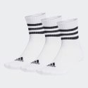 adidas 3-Stripes Cushioned Sportswear 3-pack Unisex Socks