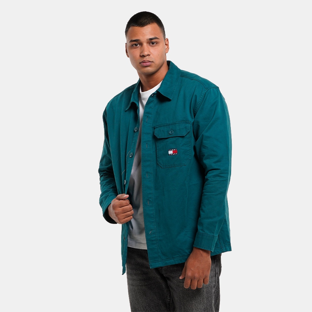 Tommy Jeans Essential Solid Oversized Men's Overshirt