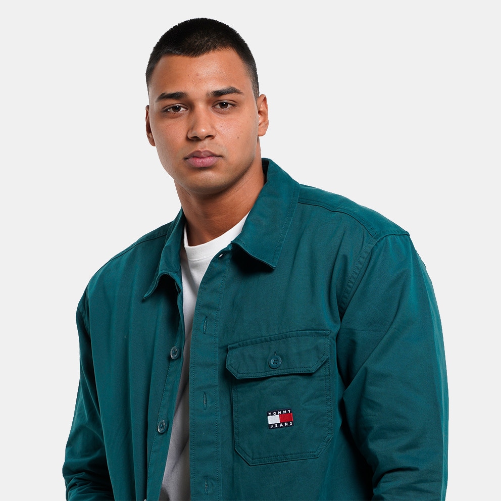 Tommy Jeans Essential Solid Oversized Men's Overshirt