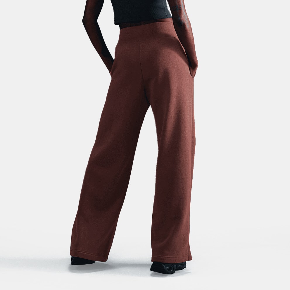 Nike Nsw Phoenix Fleece Logo Wide Women's Track Pants