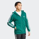 adidas Essentials Fleece 3-Stripes Men's Track Top