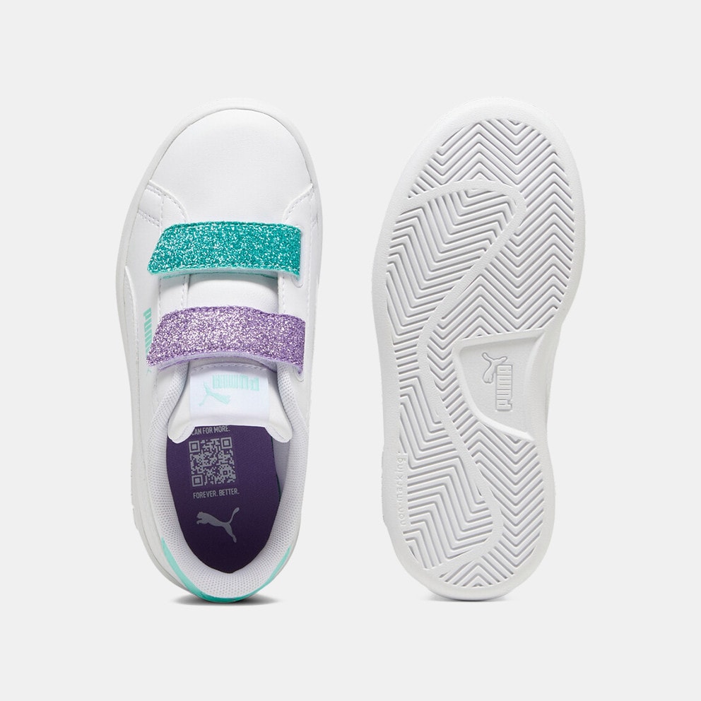 Puma Smash 3.0 L Glitter Velcro V Ps