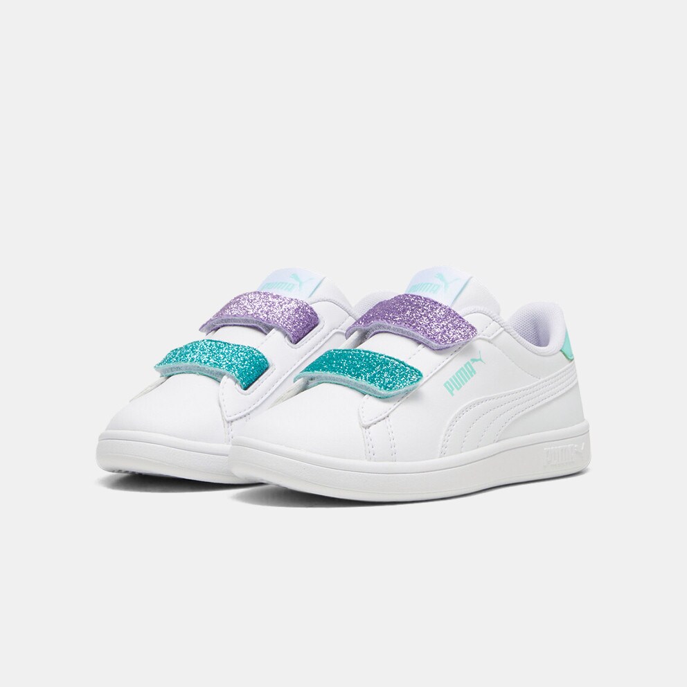 Puma Smash 3.0 L Glitter Velcro V Ps