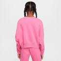 Nike Steertwear Trend Flee Crop Crew Kids' Shirt