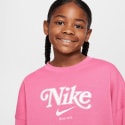 Nike Steertwear Trend Flee Crop Crew Kids' Shirt