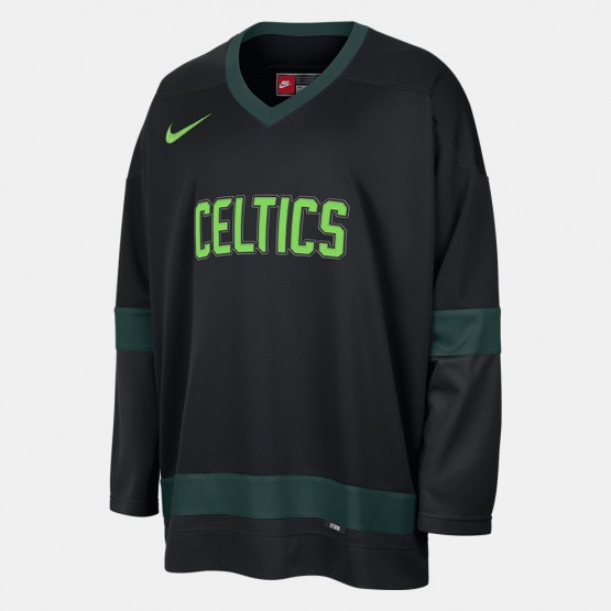 Nike NBA City Edition Boston Celtics Basketball Longsleeve Shirt