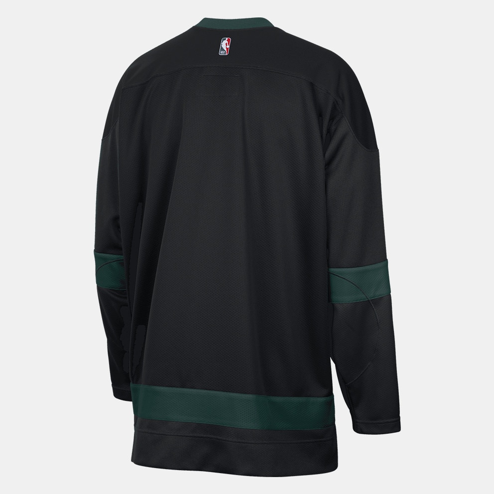 Nike NBA City Edition Boston Celtics Basketball Longsleeve Shirt