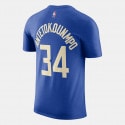 Nike NBA City Edition Giannis Antetokounmpo Milwaukee Bucks Men's Basketball T-Shirt