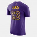 Nike NBA City Edition LeBron James Los Angeles Lakers Men's Basketball T-Shirt